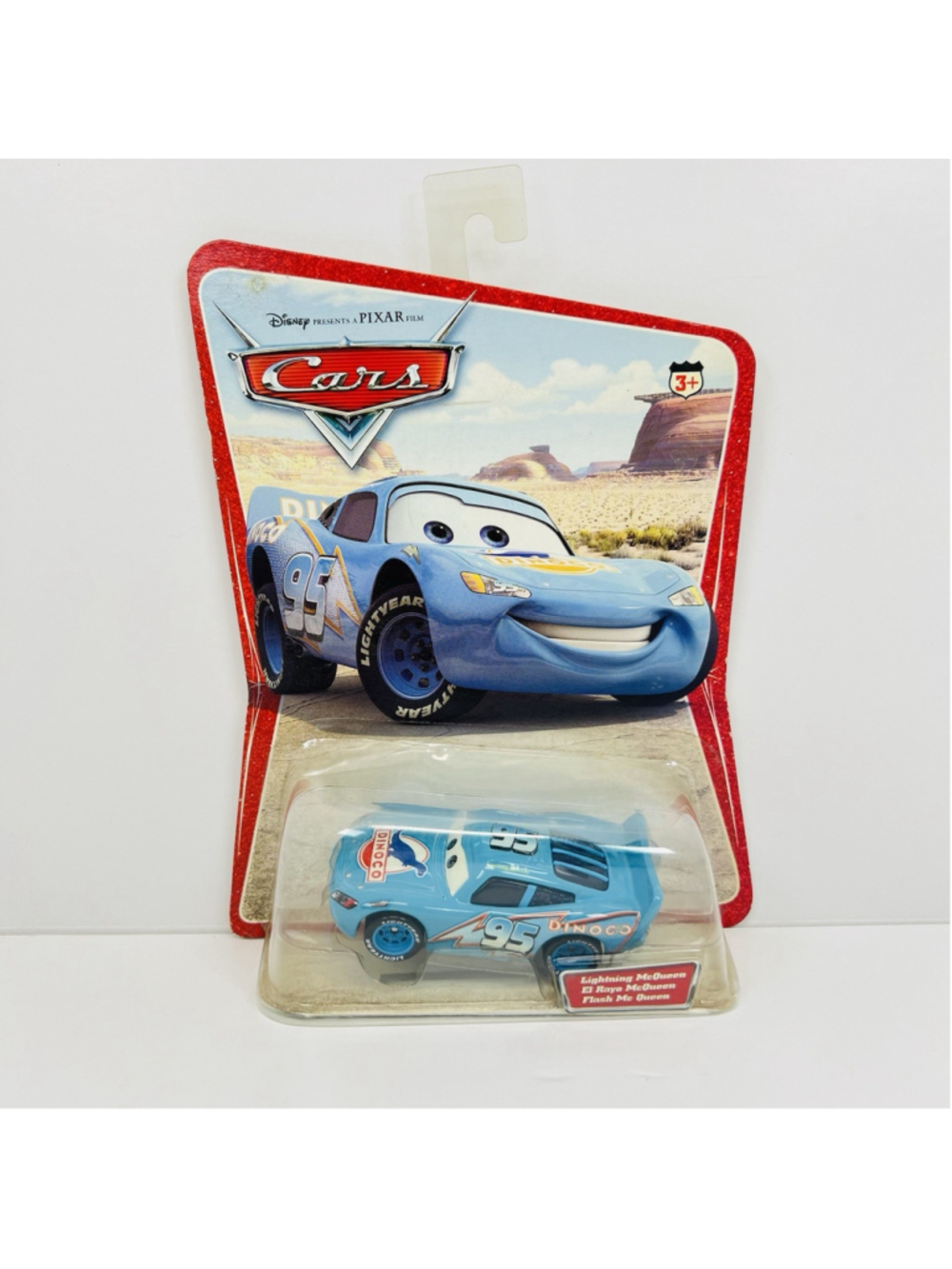 2005 Disney Pixar Cars - Dinoco Lightning McQueen